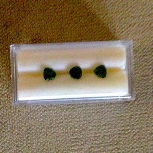 Imperial Diopside green trillion cut